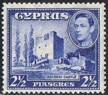 Cyprus SG156 1938 Definitive 2½pi Mounted Mint [19/18245/2MM] - Cyprus (...-1960)