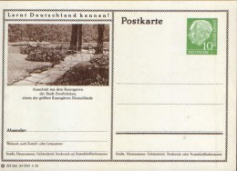 Germany/Federal Republic - Stationery Postcard Unused - P24 - Ausschnitt Aus Dem Rosengarten - Cartes Postales - Neuves