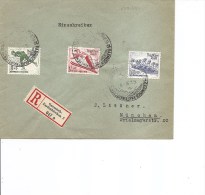 JO D'hiver De Garmisch-Partenkirchen -1936 ( Lettre Recommandée D'Allemagne Vers Munich à Voir) - Hiver 1936: Garmisch-Partenkirchen