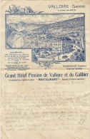 Superbe Grand Hotel Pension De Valoire Et Du Galibier Savoie Alpes - Sports & Tourisme