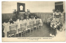 FRESNES- Le Sanatorium Sainte Marguerite- La Salle A Manger - Fresnes