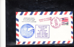 SPACE -   USA -  1989 - STS- 33 MAGNUM SPY SATELLITE COVER WITH  KADENA   POSTMARK - Etats-Unis