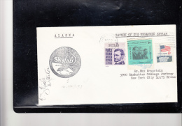 SPACE -   USA -  1973- SKYLAB COVER WITH FAIRBANKS, ALASKA   POSTMARK - Etats-Unis