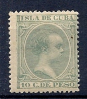 140018225  CUESP  EDIFIL  Nº  150  */MH - Cuba (1874-1898)