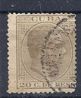 140018230  CUESP  EDIFIL  Nº  104 - Cuba (1874-1898)
