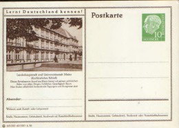 Germany/Federal Republic - Stationery Postcard Unused - P24 - Landeshauptstadt Ind Universitatsstadt  Mainz - Postkarten - Ungebraucht