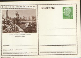 Germany/Federal Republic - Stationery Postcard Unused - P24 - Berlin , Englischer Garten - Postkarten - Ungebraucht