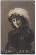 Delcampe - Russia 1915, Antonina Tikhonova Singer Mezzo-soprano, Opera "Faust" By Charles Gounod Composer - Oper
