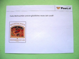 Austria 2008 Unused Pre Paid Postcard - Christmas - Cartas & Documentos