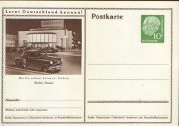 Germany/Federal Republic - Stationery Postcard Unused -P24 - Berlin, Schiller Theater - Postkarten - Ungebraucht