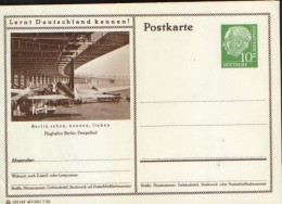 Germany/Federal Republic - Stationery Postcard Unused -P24 - Berlin, Flughafen Tempelhof - Postales - Nuevos