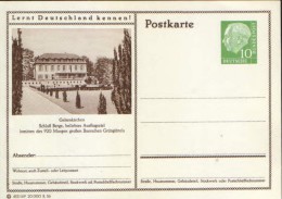 Germany/Federal Republic - Stationery Postcard Unused -P24 - Gelsenkirchen, Schloss Berge - Postcards - Mint