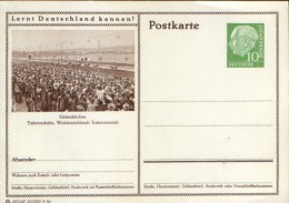 Germany/Federal Republic - Stationery Postcard Unused -P24 - Gelsenkirchen Trabrennbahn (Horse Racing) - Postcards - Mint