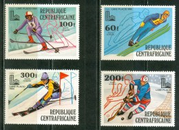 CENTRAL AFRICA Set Mint Without Hinge - Invierno 1980: Lake Placid