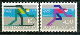 YUGOSLAVIA Set Mint Without Hinge - Invierno 1980: Lake Placid