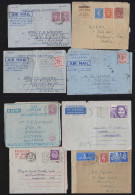 Great Britain 1943-73 Forces 8 Air Letters To Australia - Stamped Stationery, Airletters & Aerogrammes