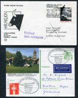 1983 Germany Greece Frankfurt Herakilon Lufthansa First Flight Erstflug (2) - Lettres & Documents