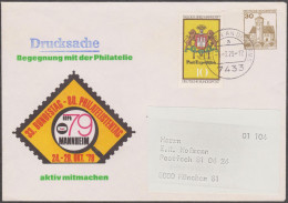 Allemagne 1979. Privatganzsache, Entier Postal Timbré Sur Commande. Philatelistentag Betingen An Der Erms - Briefomslagen - Gebruikt