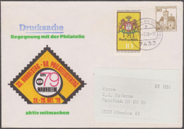 Allemagne 1979. Privatganzsache, Entier Postal Timbré Sur Commande. Philatelistentag Betingen An Der Erms - Enveloppes - Oblitérées