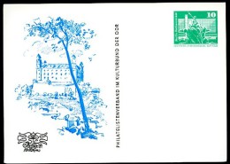 DDR PP16 C1/014 Privat-Postkarte SOZPHILEX SCHLOSS BRATISLAVA Berlin 1981 NGK 3,00 € - Cartes Postales Privées - Neuves