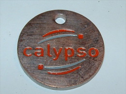 Jeton De Caddies - CALYPSO ANTARGAZ - Trolley Token/Shopping Trolley Chip