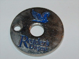 Jeton De Caddies - READER'S DIGEST - Trolley Token/Shopping Trolley Chip