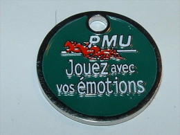 Jeton De Caddies - PMU Jouez Avec Vos émotions - Moneda Carro