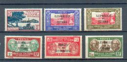 WALLIS 119 - YT 77*-79*-80*-81*-82(*)-84 * - Unused Stamps