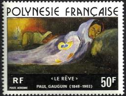 POLYNESIE FRANCAISE AIR GAUGHIN PAINTING  50 FR STAMP ISSUED 1976 SG226 MINT CV£22 READ DESCRIPTION !! - Ungebraucht