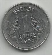 India 1 Rupee 1997. - Indien