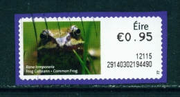 IRELAND  -  2011  Post And Go/ATM Label  Common Frog  Used As Scan - Affrancature Meccaniche/Frama