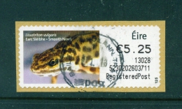 IRELAND  -  2012  Post And Go/ATM Label  Smooth Newt  Used As Scan - Automatenmarken (Frama)