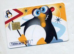 Telecarte 50 U Pingouin - Pinguins