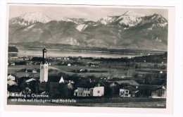 D4677    RIMSTING A. CHIEMSEE : Mit Blick Auf Hochgern Und Hochfelln - Rosenheim