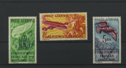 Est Des Indes 1947  Avions 18/20 **   Oiseau  Bird  Cote 36,50 € - Andere & Zonder Classificatie