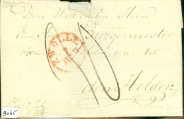 BRIEFOMSLAG Uit 1831 Van ZWOLLE Aan De BURGEMEESTER Te DEN HELDER  (9065) - ...-1852 Vorläufer