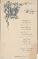 Menu/ Hors D´oeuvre / Hotel BEAU /1907   MENU79 - Menú