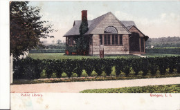 QUOGUE, L. I. -  Public Library -  1918 - Long Island