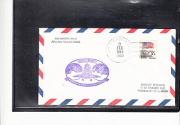 SPACE -   USA - 1984 - CHALLENGER  SAC  COVER  WITH  APO   POSTMARK - Estados Unidos