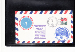 SPACE -   USA - 1989 - STS  33 SHUTTLE COVER   WITH  WHITE SANDS  POSTMARK - Etats-Unis