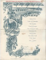 Menu/Syndicats Réunis Du Commerce En Gros/ Macon-Belleville-Villefranche Sur Saône/1908   MENU86 - Menükarten