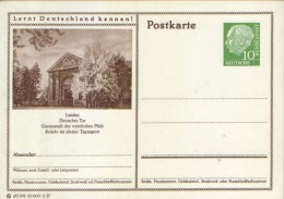 Germany/Federal Republic- Stationery Postcard Unused - P24 - Landau, Deutsches Tor - Cartoline - Nuovi