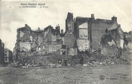 NORD PAS DE CALAIS - 59 - NORD - LANDRECIES - Guerre 14-18 - La Place - Bombardement - Landrecies