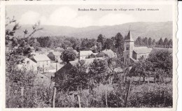 RENDEUX-HAUT - Panorama Du Village Avec L´Eglise Restaurée (Hôtel Des Touristes Maison Fondée En 1899 - Rendeux