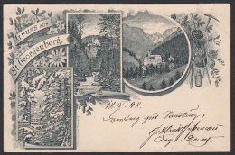 AUSTRIA -  St. Georgenberg - Fiecht Abbey Near Womp - Tirol, Year 1898 - Vomp