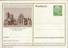 Germany/Federal Republic- Stationery Postcard Unused - P24 - Munster, Der Dom - Cartes Postales - Neuves