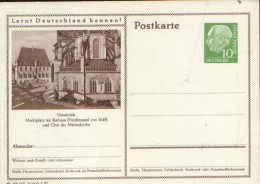 Germany/Federal Republic- Stationery Postcard Unused - P24 - Osnabruck,Marktplatz - Postkarten - Ungebraucht