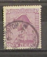 Nuova Zelanda 1926 Admilral Cowan 3 Shillings - Usados