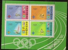 BAHAMAS 1972 Olympics M/S SG MS386 UNHM #FN311 - 1963-1973 Ministerial Government