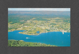 NOVA SCOTIA - NOUVELLE ÉCOSSE  - AERIAL VIEW OF BADDECK CAPE BRETON - PHOTO BY ALTON LANGILLE - Cape Breton